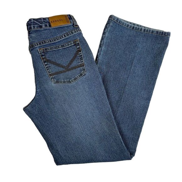 Kangol Jeans Straight Blue Size 5 Juniors Light Wash - Picture 1 of 10